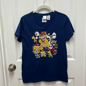 Nintendo Super Mario Bowser‎ Enemy Group Shot T-Shirt